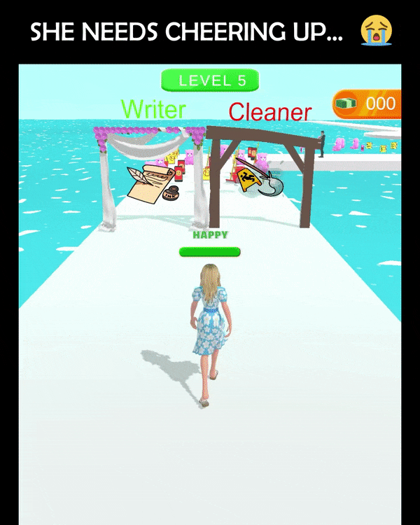 Cheer Up Girl Gameplay