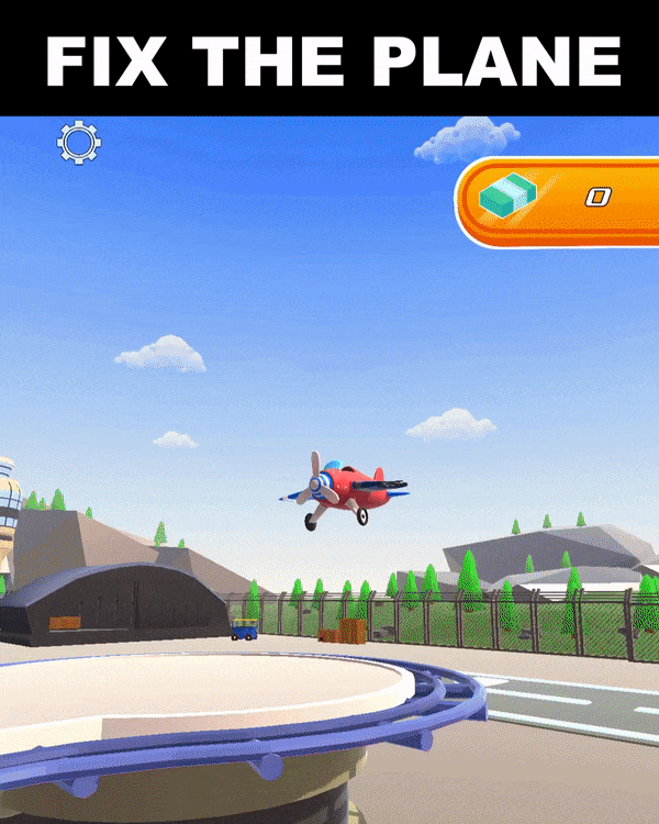 Plane Repair Gameplay